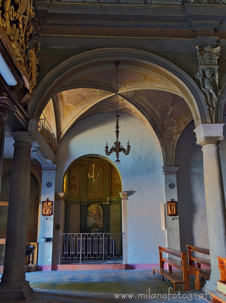 Candelo (Biella, Italy) - Baptistery and first spans of the Church of San Pietro